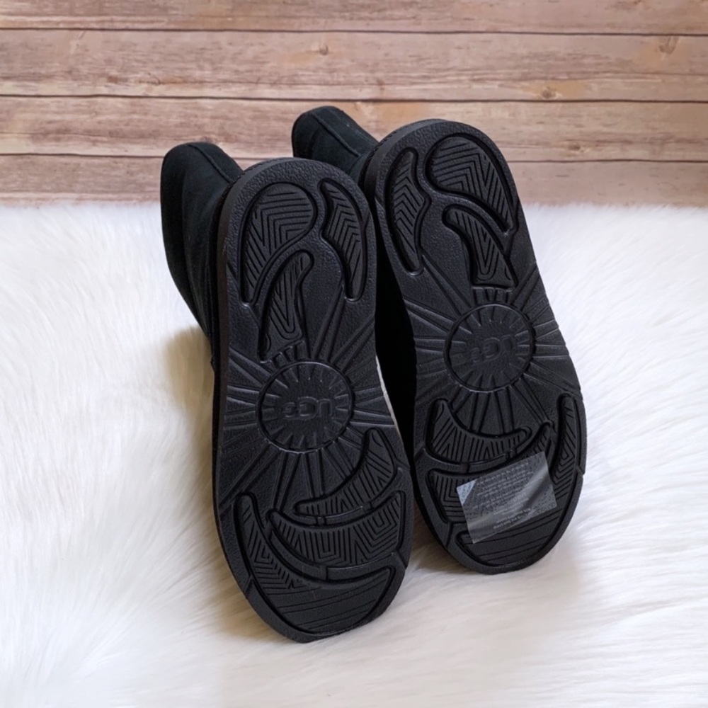 UGG Celvin Black Suede Boots - Picture 8 of 9